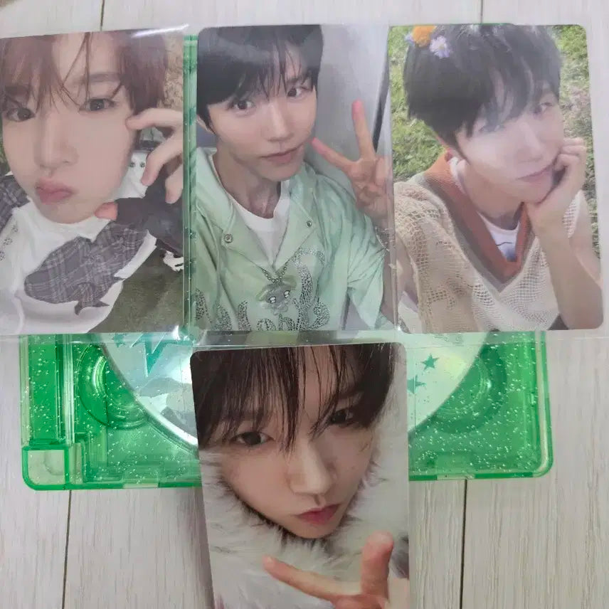 엔시티위시 컬러쥬얼 개봉 재희 포카 사쿠,포토북 초회한정판 포카 재희