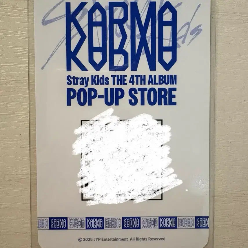 무료배송) 스키즈 아이엔 카르마 팝업 리얼터치 큐알 포카 포토카드