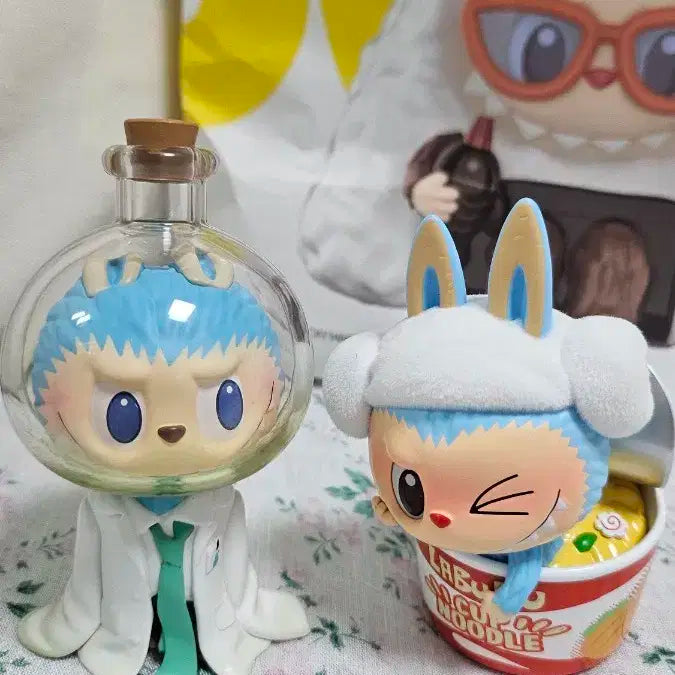 정품)라부부 어설픈작전 피규어- 플라스크