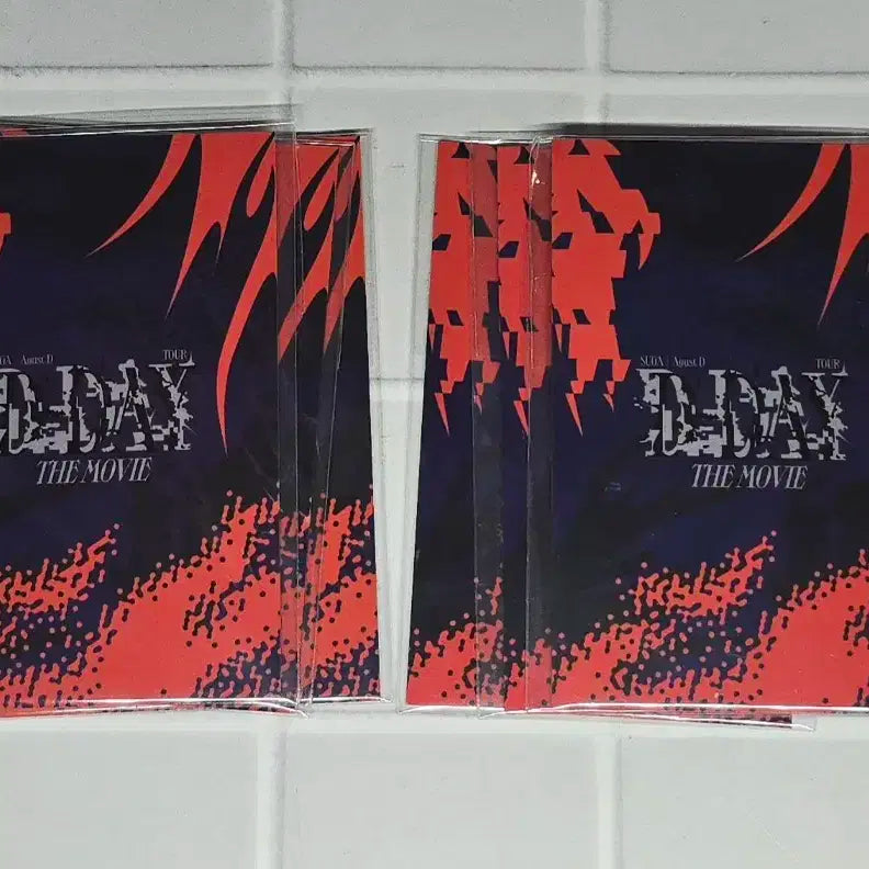 방탄소년단 슈가 디데이 CGV 포토카드 세트 BTS SUGA CGV PC