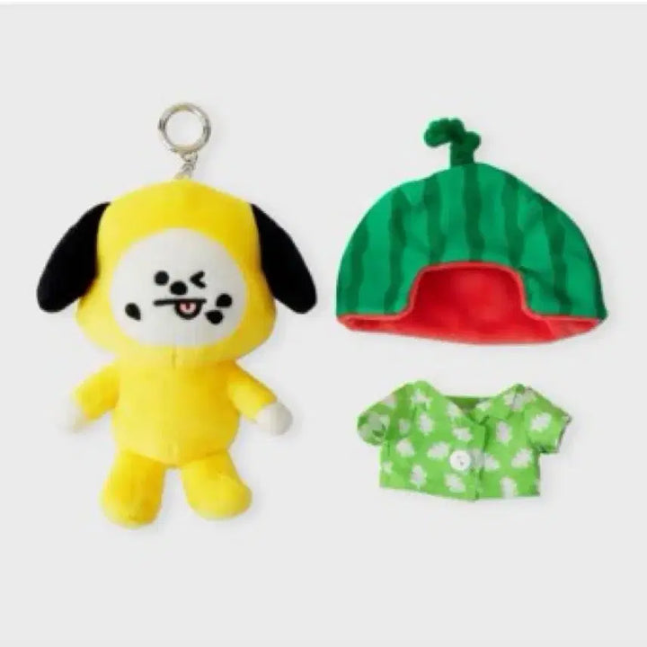 라인프렌즈 BT21 CHIMMY 썸머레인 인형 키링