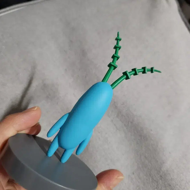 스폰지밥 플랑크톤 해부 피규어