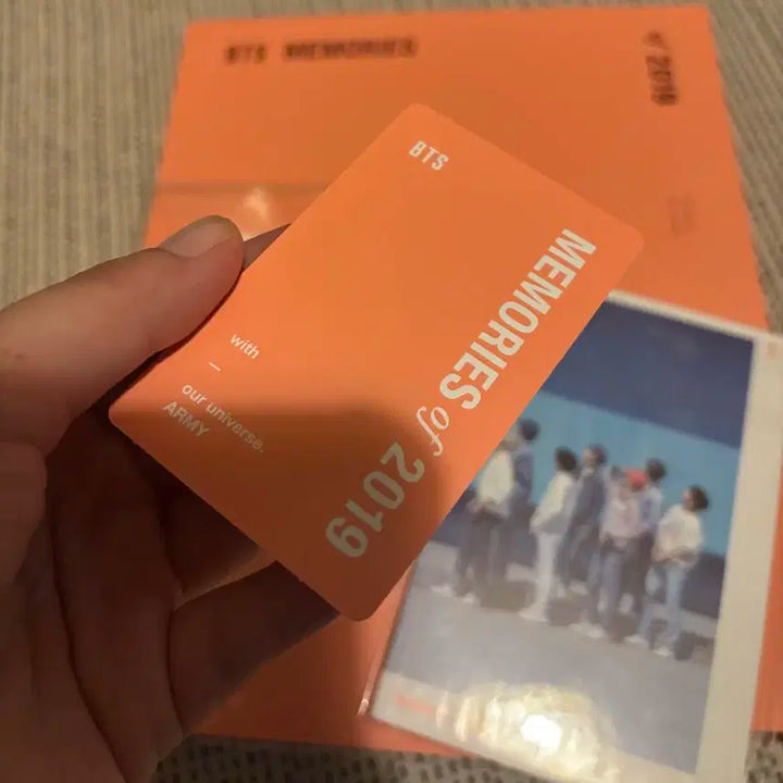 방탄2019 메모리즈 (포카 뷔)