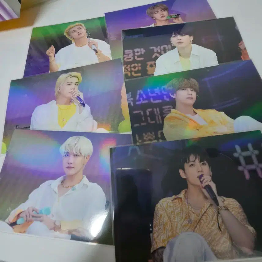 방탄소년단 bts 일괄 소우주 홀로그램 엽서 양도