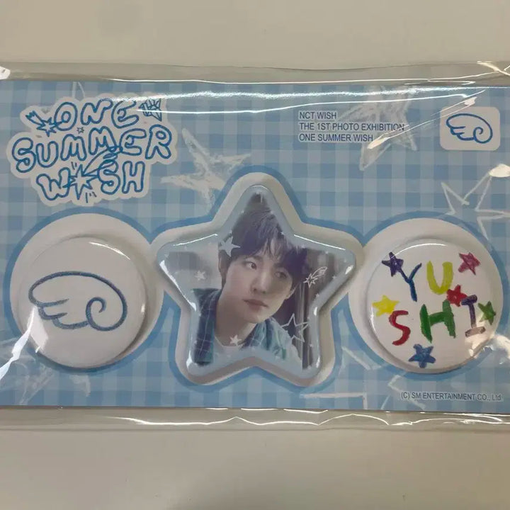 NCT WISH 엔시티위시 전시회 md 패브릭포스터&핀뱃지 유우시 일괄