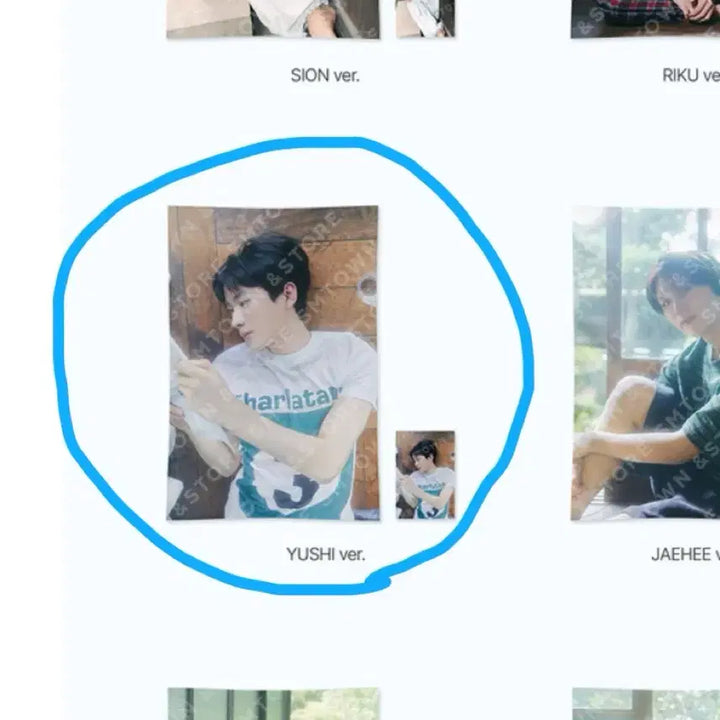 NCT WISH 엔시티위시 전시회 md 패브릭포스터&핀뱃지 유우시 일괄