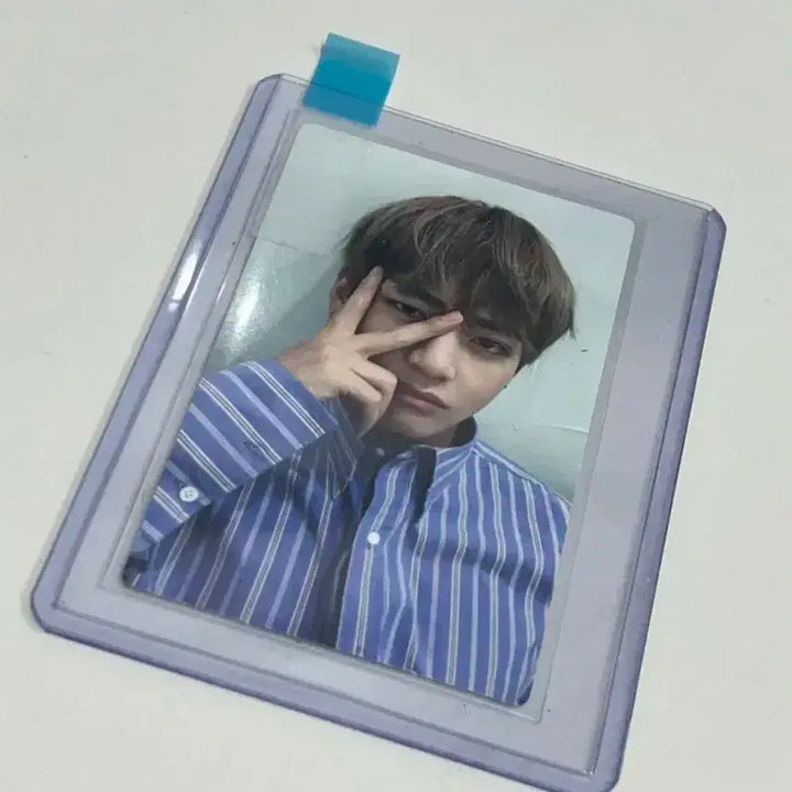 방탄 방탄소년단 bts 2017 블루레이 포카 포토카드 태형 뷔 앨범