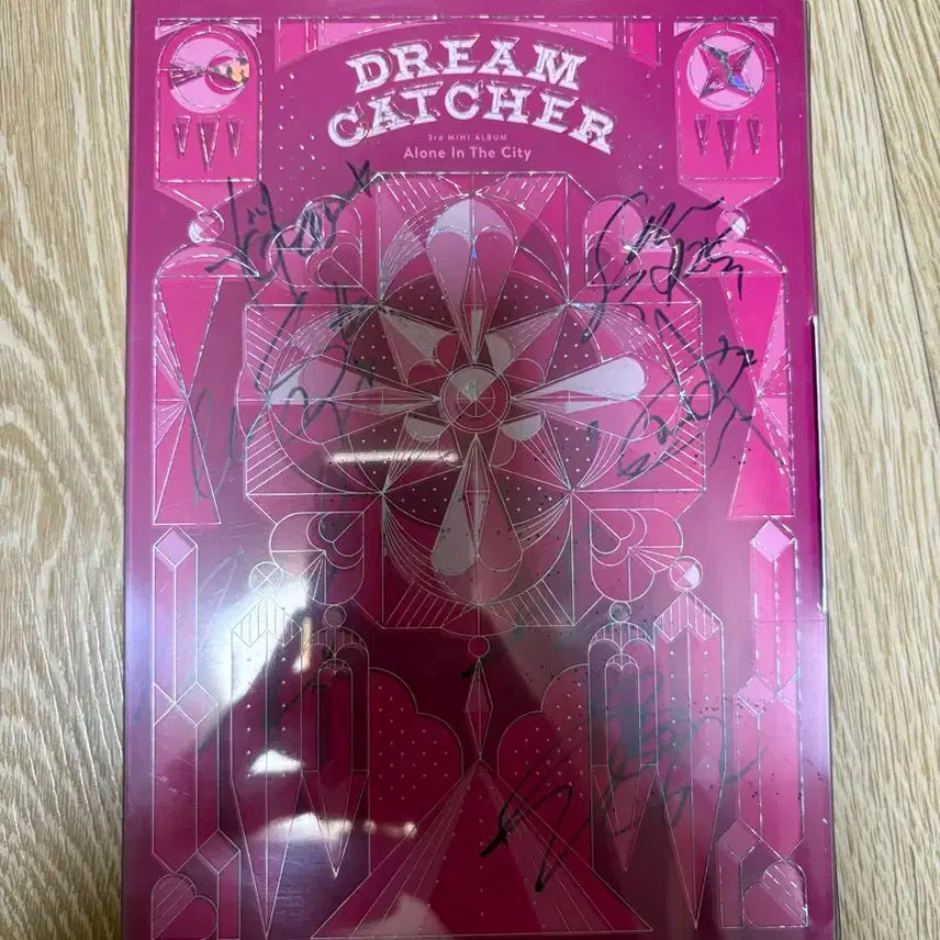 드림캐쳐 Alone In The City 친필싸인앨범 CD 비매 품