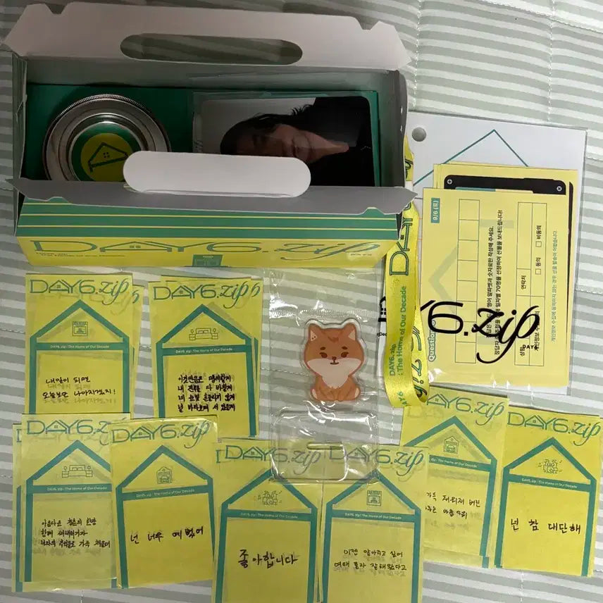DAY6 데이식스 팝업 기프트 풀셋 +케 아크릴 스탠드 (미개봉)