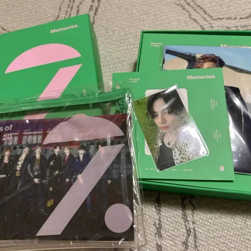BTS Memories 2020 블루레이 특전포함 포카 정국 방탄 메모리