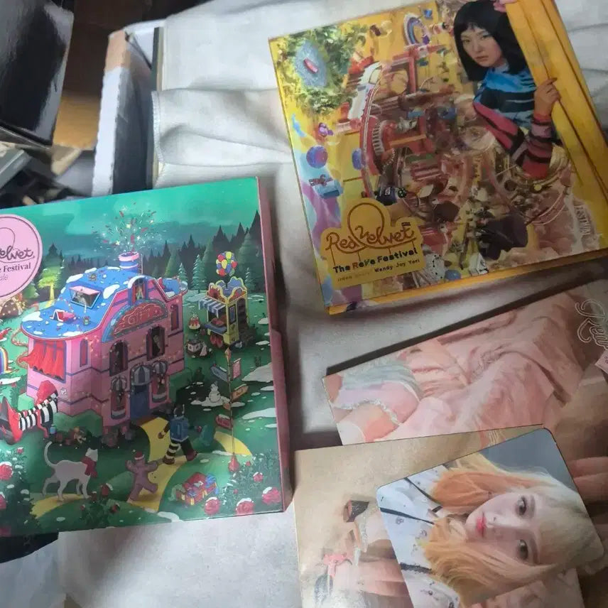 레드벌벳 음반시디 3장일괄