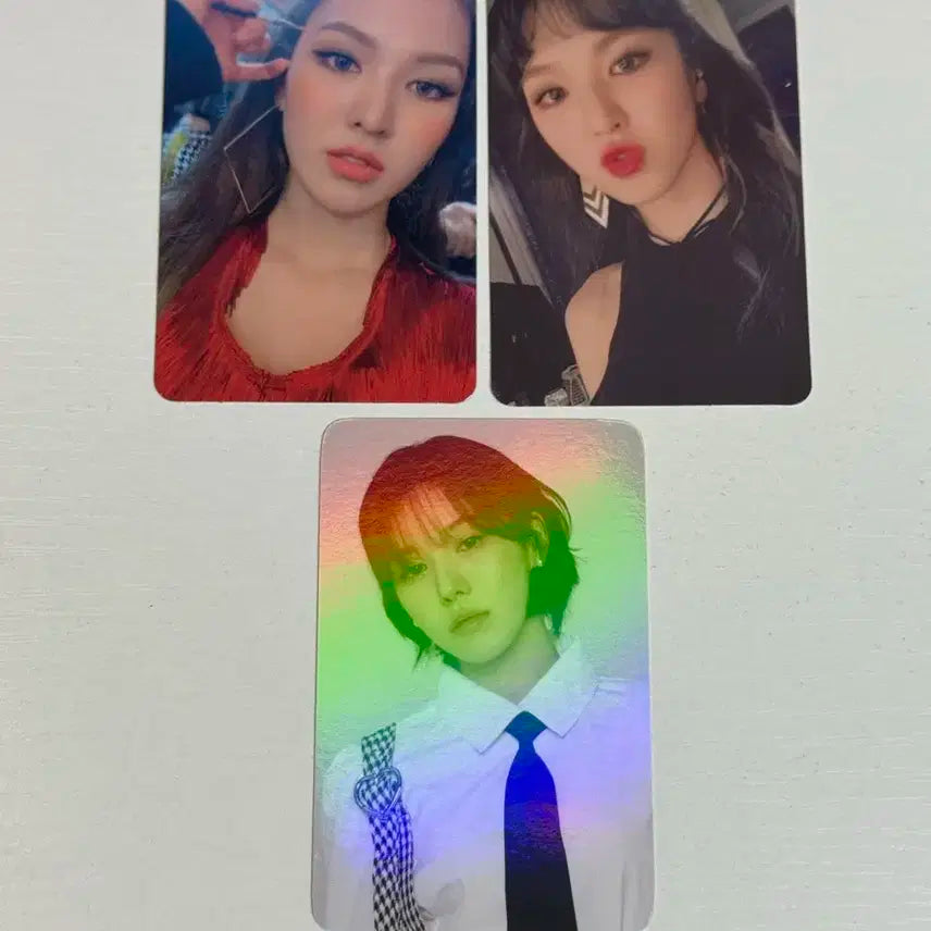 레드벨벳 웬디 포토카드 루키 RBB 시그