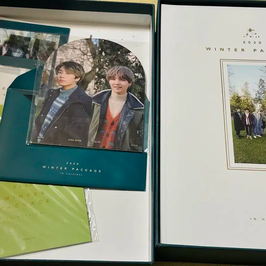 방탄소년단 윈터패키지 V버전