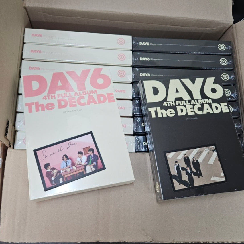 2세트결제창 현물/초판) 데이식스 DAY6 더 데케이드 미개봉 앨범 판매