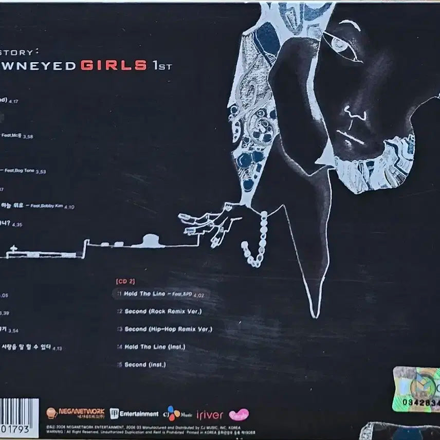 CD-1155. 2CD. 브라운 아이드 걸즈. 1집 Your Story