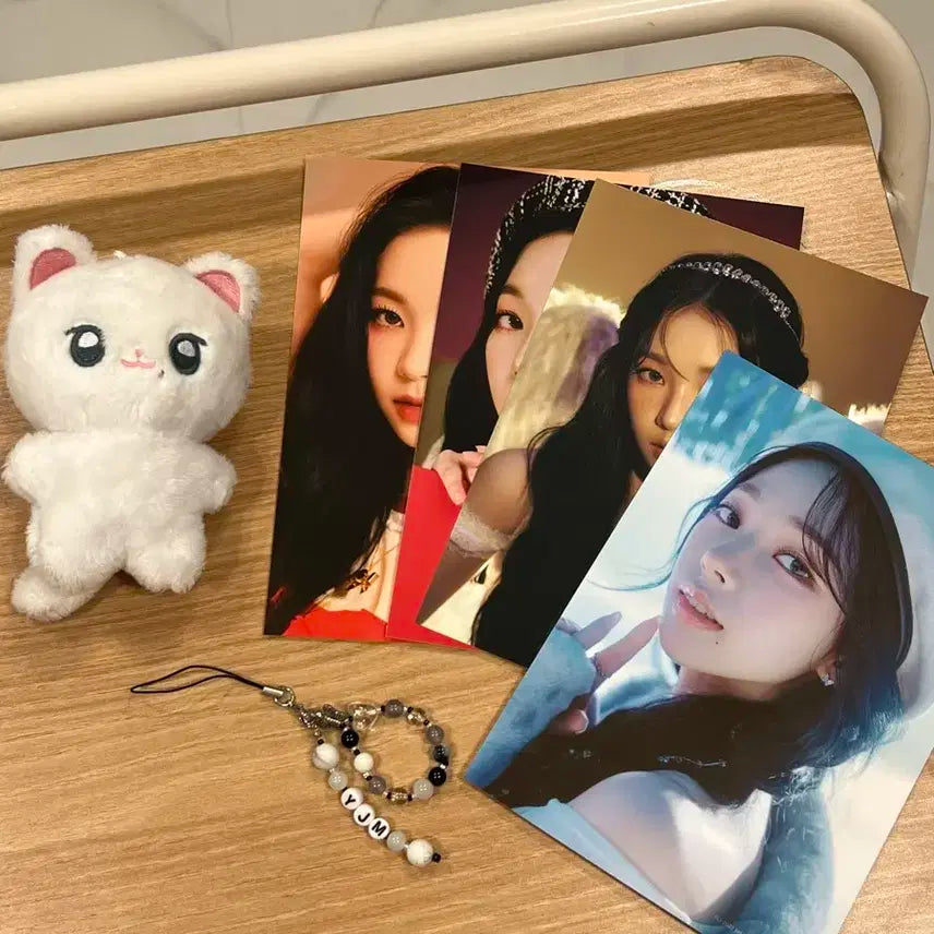 에스파 카리나 10cm 인형 포카 엽서 비공굿 찌먕이 칼냥이 직냥이