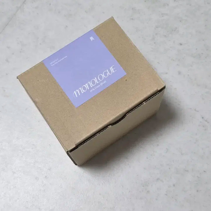 몬스타엑스 monologue 팝업 밀크글라스 블루 양도