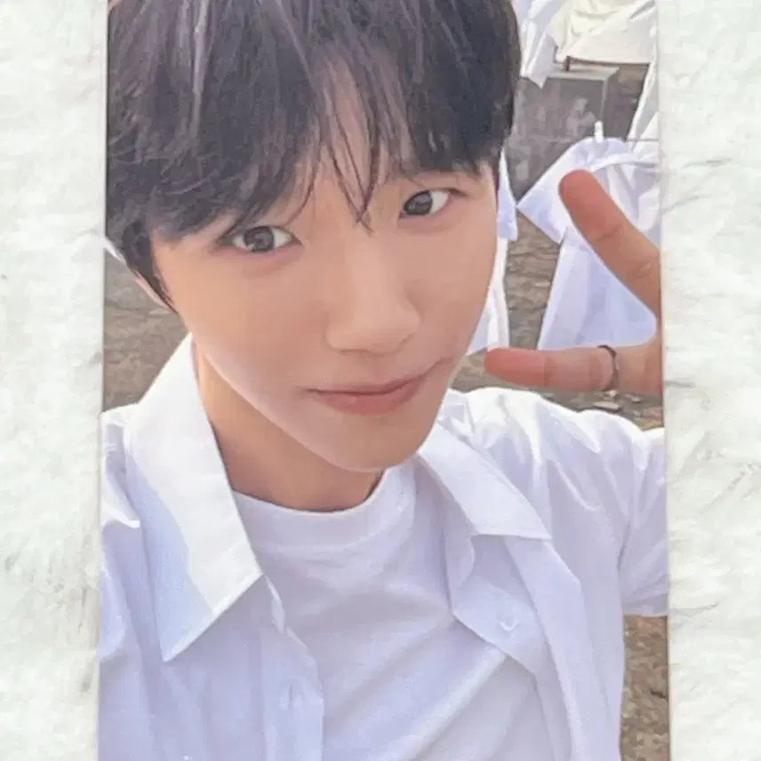 엔시티 위시 재희 컬러 포토북 초회한정 베이비블루 교복 포카