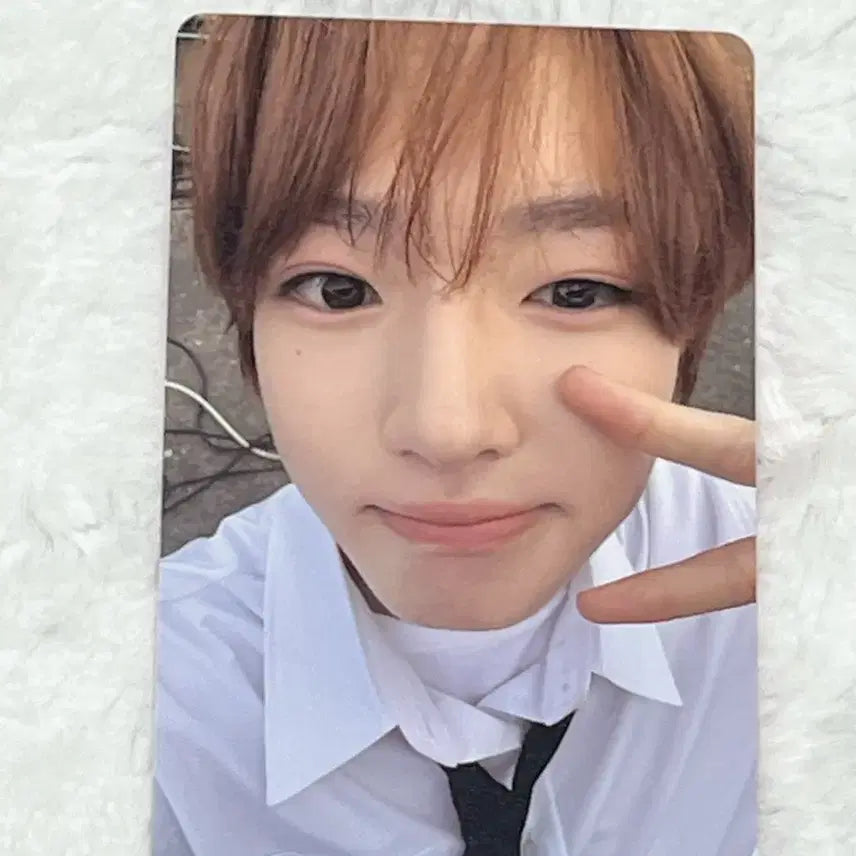 엔시티 위시 사쿠야 컬러 포토북 초회한정 베이비블루 교복 포카