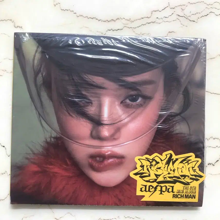 Aespa rich mab burst ver winter 미개봉