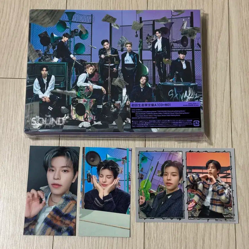 스트레이키즈 더사운드 앨범 한정판 A 버전 + 승민 포카 2장 + 스티커