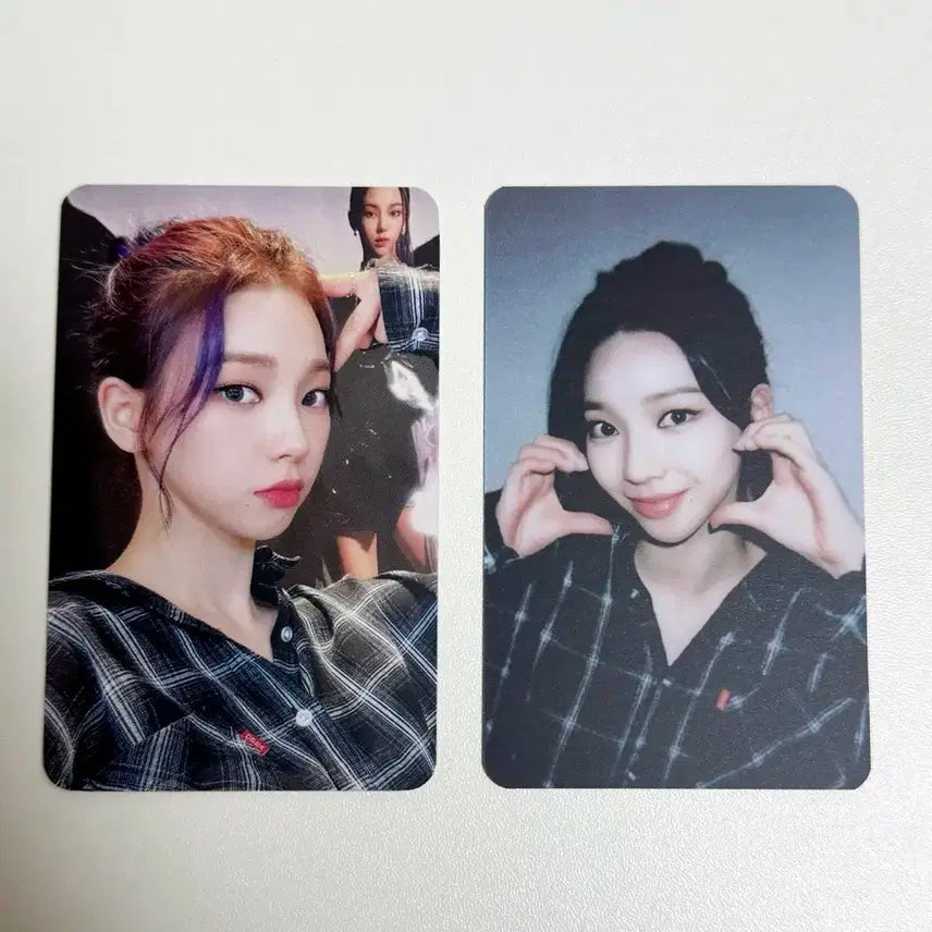 에스파 카리나 포카 kms 미공포 세트 걸스 karina 리치맨 굿즈