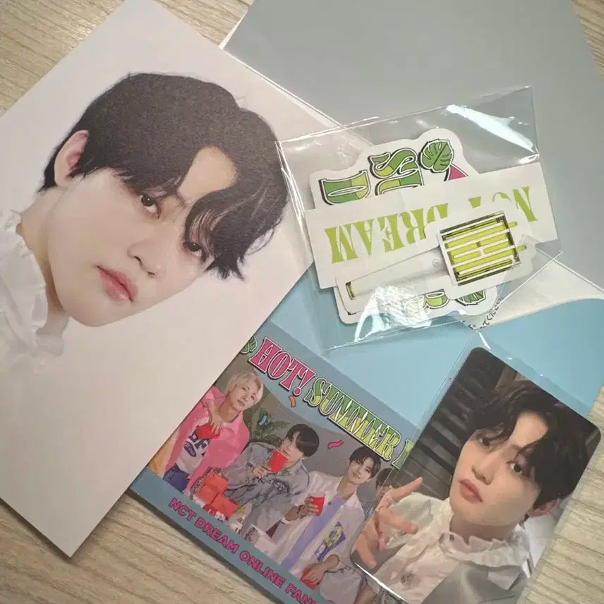 엔시티드림 5주년 핫썸머드림 ar 에이알 티켓 세트 포카 천러