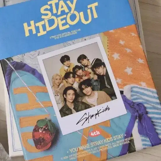 (새상품)스트레이키즈 스테이 4기 키트