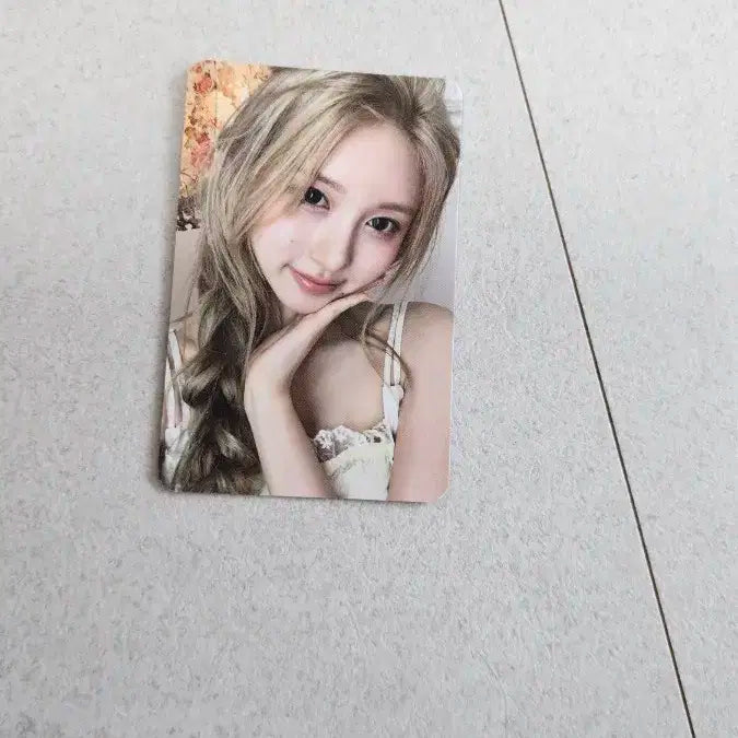 아이브 위드뮤 럭드 가을 포카