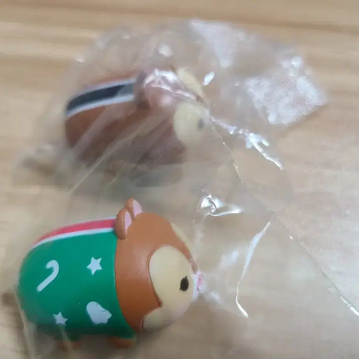 디즈니 쯔무쯔무 크리스마스 버전 피규어(미개봉)