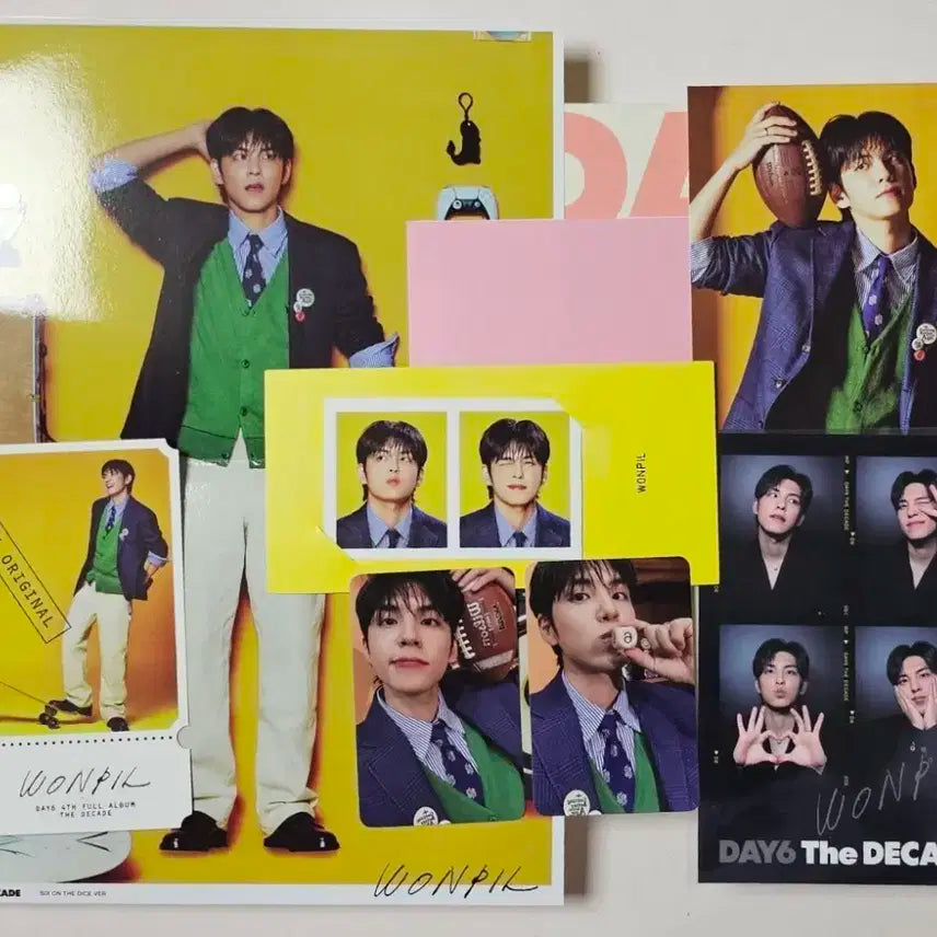 데이식스 더데케이드 앨범 일반반 다이스.ver 원필 세트