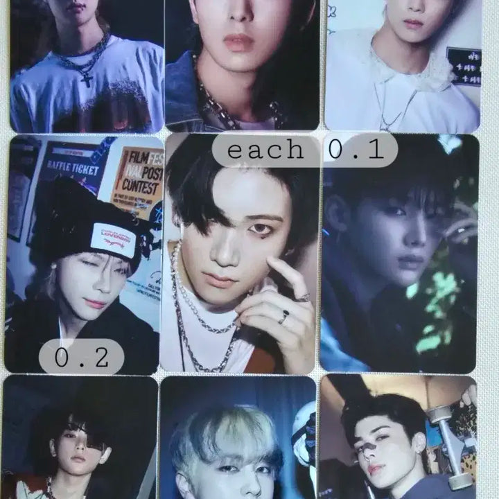 앤팀 &team CU 씨유 pob 미공포 럭드 럭키드로우 포카 양도