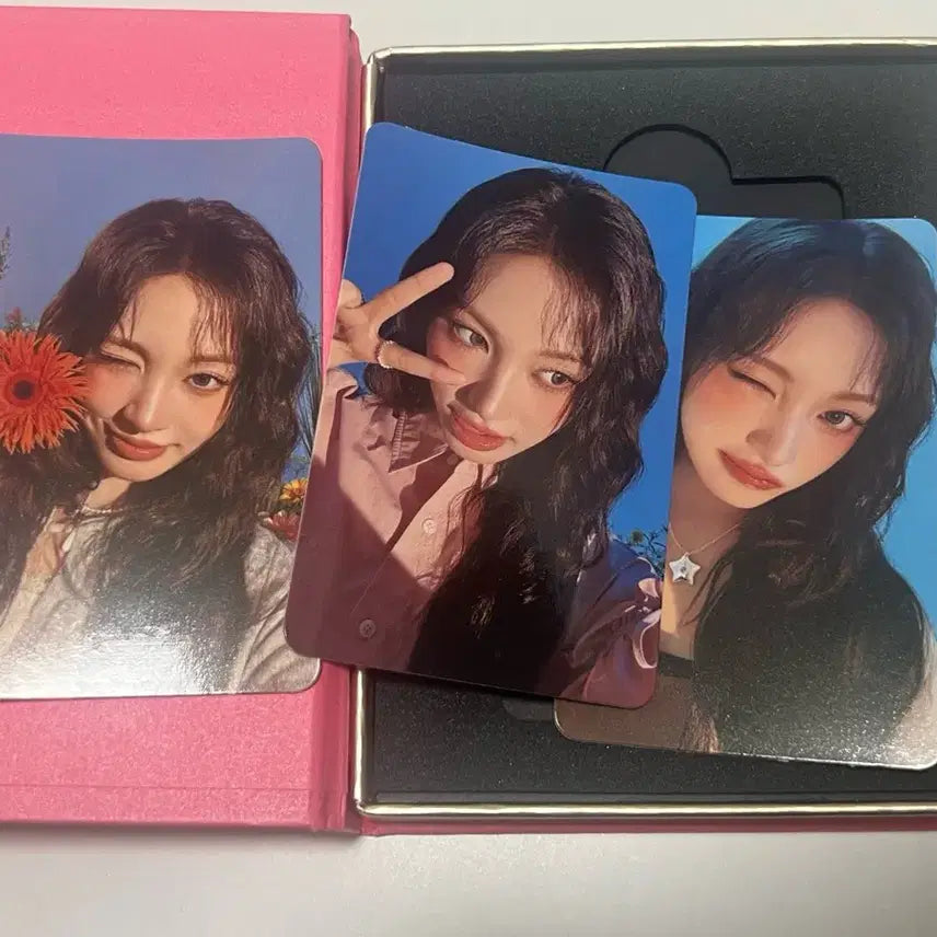 에잇세컨즈 민주킴 콜라보 아이브 리즈 포카