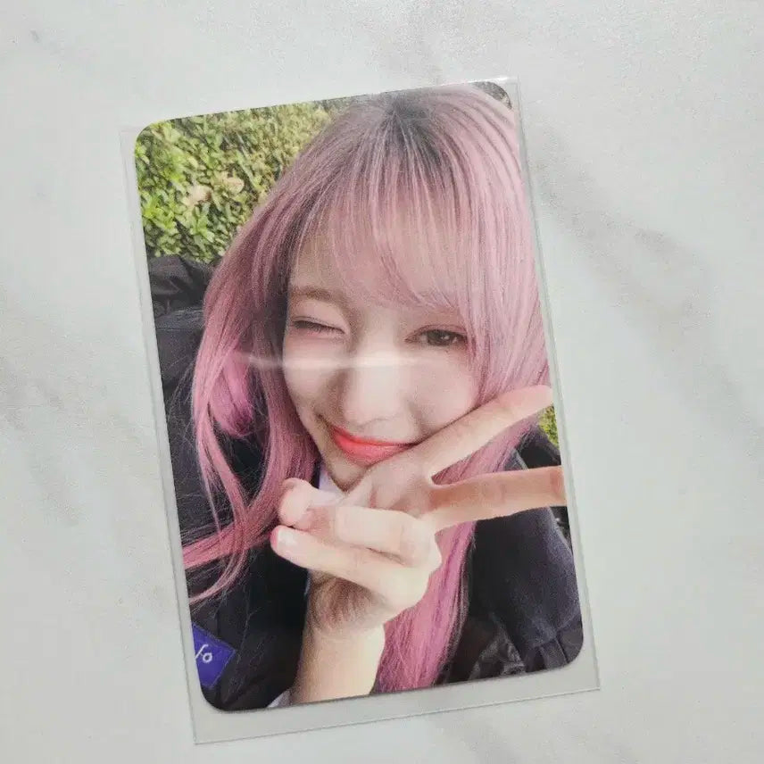 아이브 이서 엠파시 위드뮤 럭키드로우 포토카드