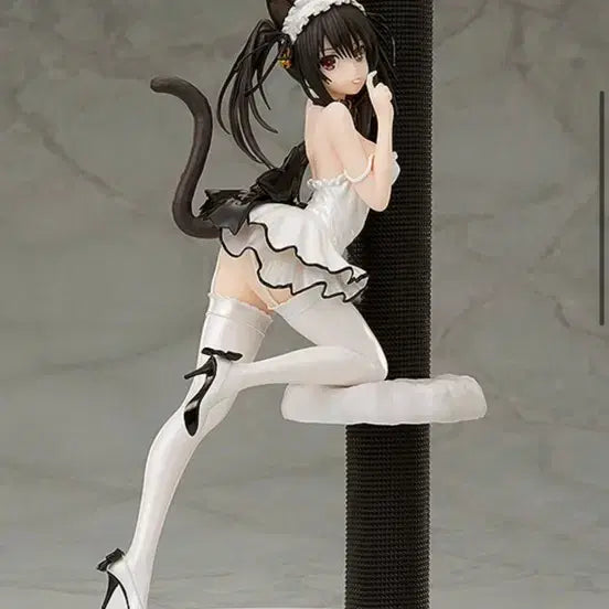 데이트어라이브 데어라 토키사키 쿠루미 백묘 흰고양이 피규어