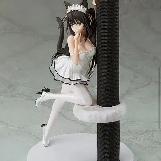 데이트어라이브 데어라 토키사키 쿠루미 백묘 흰고양이 피규어