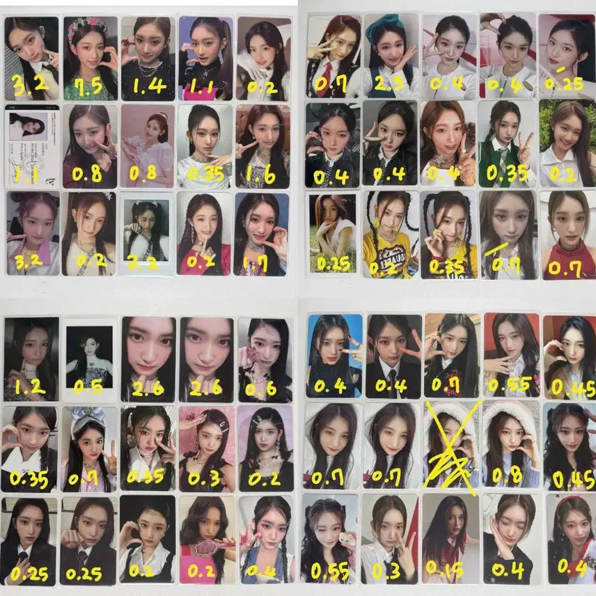 아이브 포카 양도합니다 원영유진리즈이서가을레이헬로라이브콘서트럭드