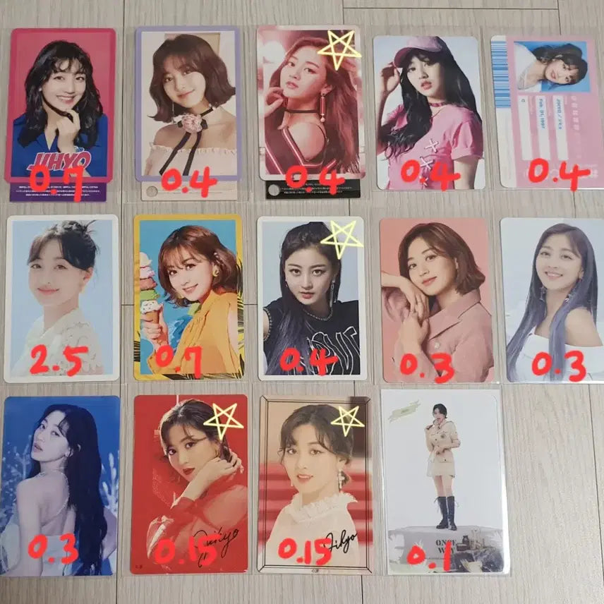 트와이스 포카 양도합니다!(지효 위주)