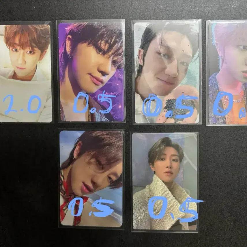 세븐틴 명호 포카 양도 (일괄 4.0)