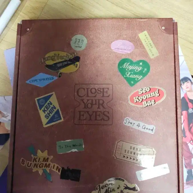 클로즈유어아이즈 CLOSE YOUR EYES 비매 싸인앨범