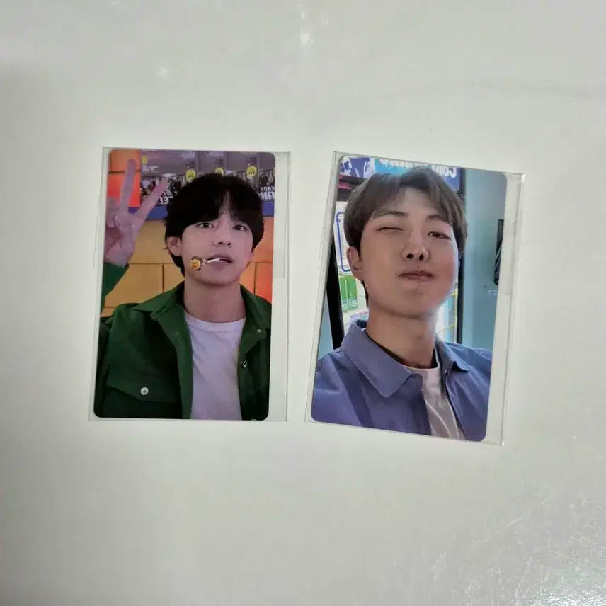 방탄 퍼투댄 라이브 앨범 뷔 RM 특전 포카
