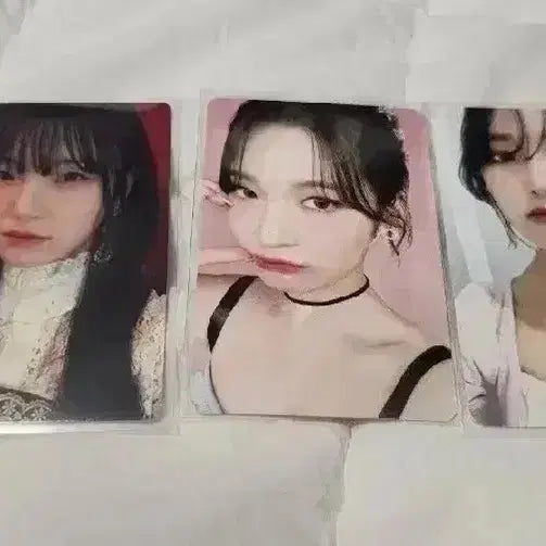 프로미스나인 멤버십 + 시그 포카 3장 백지헌