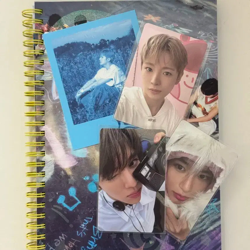 엔시티위시 컬러 포토북 미공포 포카 유우시 초회한정반 오시온 포카