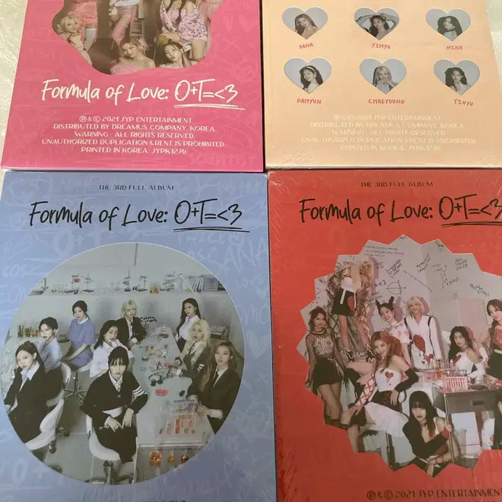 트와이스 Formula of Love 정규 3집 미개봉 팝니다
