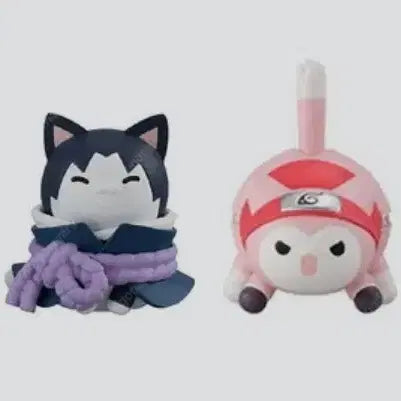 나루토 / 2023 한정 사스케 사쿠라 냐루토 메가캣 고양이 피규어