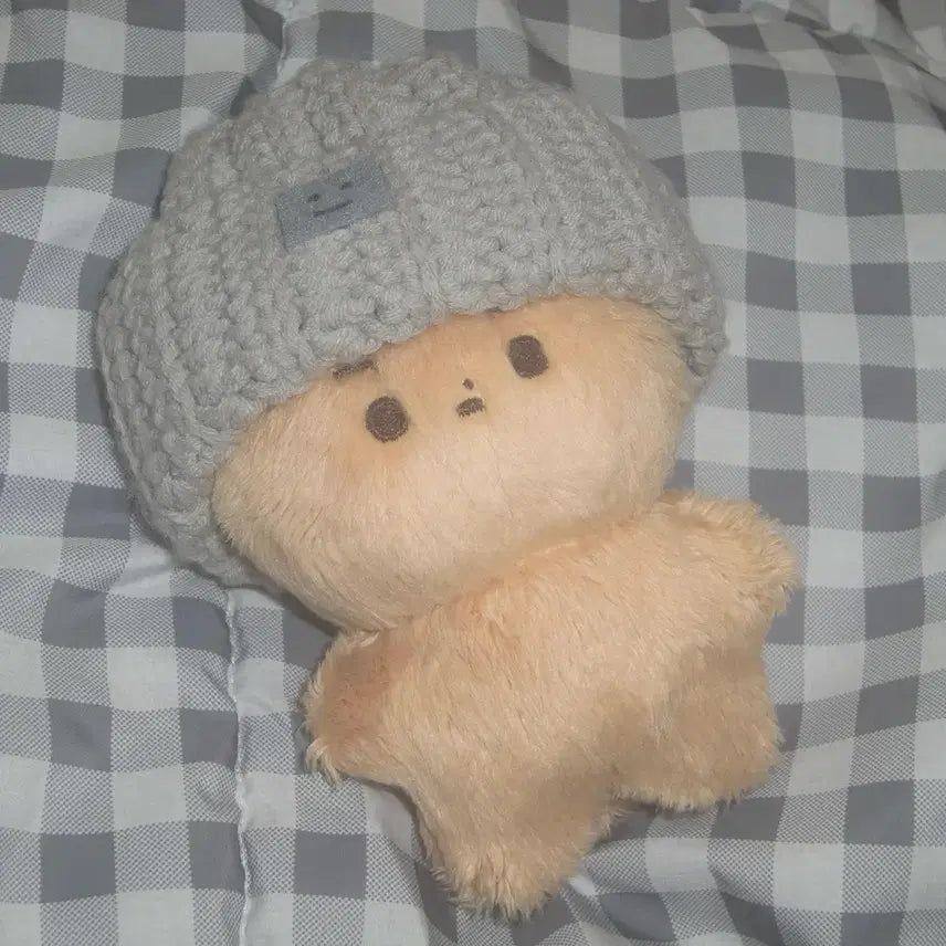 더보이즈 현재 인형 달곰이+뜨개 비니 모자
