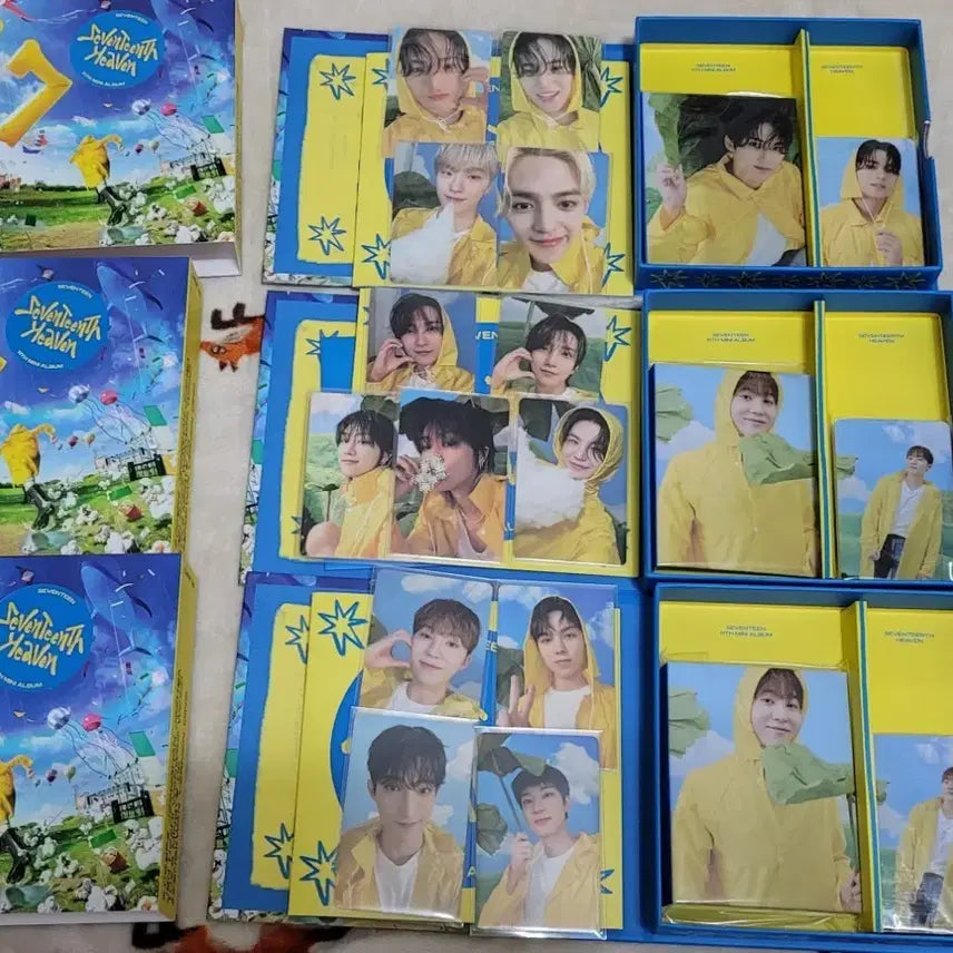 세븐틴 헤븐 민규 승관 캐럿반 포카 포함 일괄