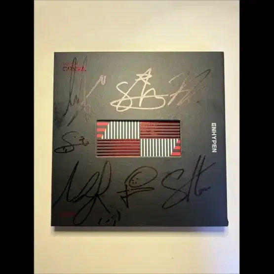 ENHYPEN BORDER : CARNIVAL 싸인앨범