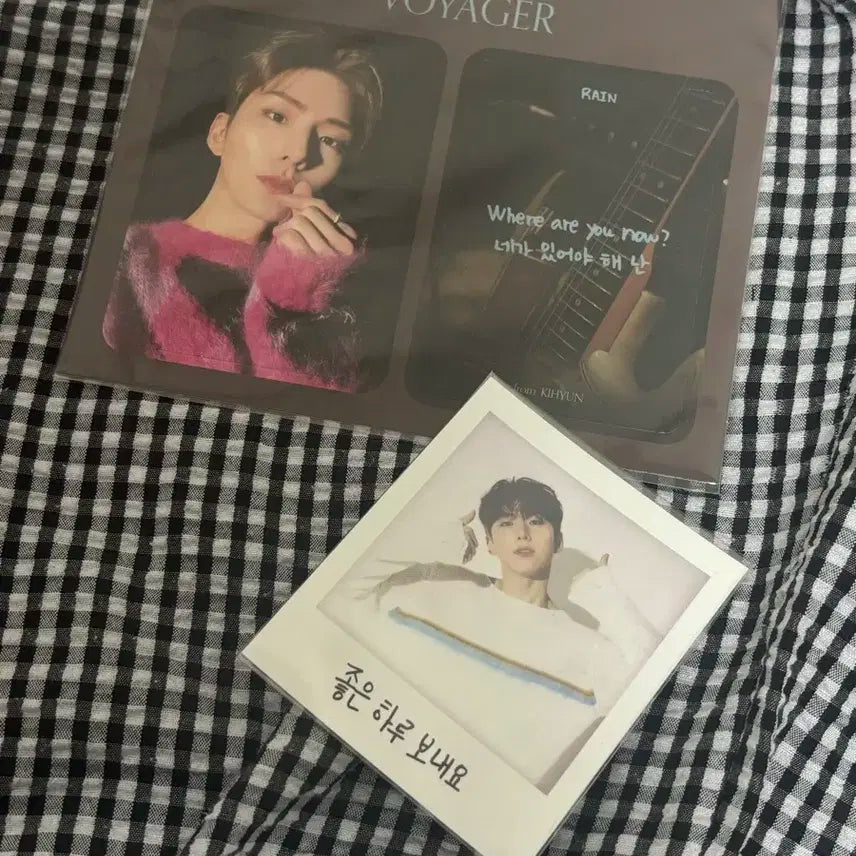 몬스타엑스 몬엑 기현 보이저 폴라 포카 스티커