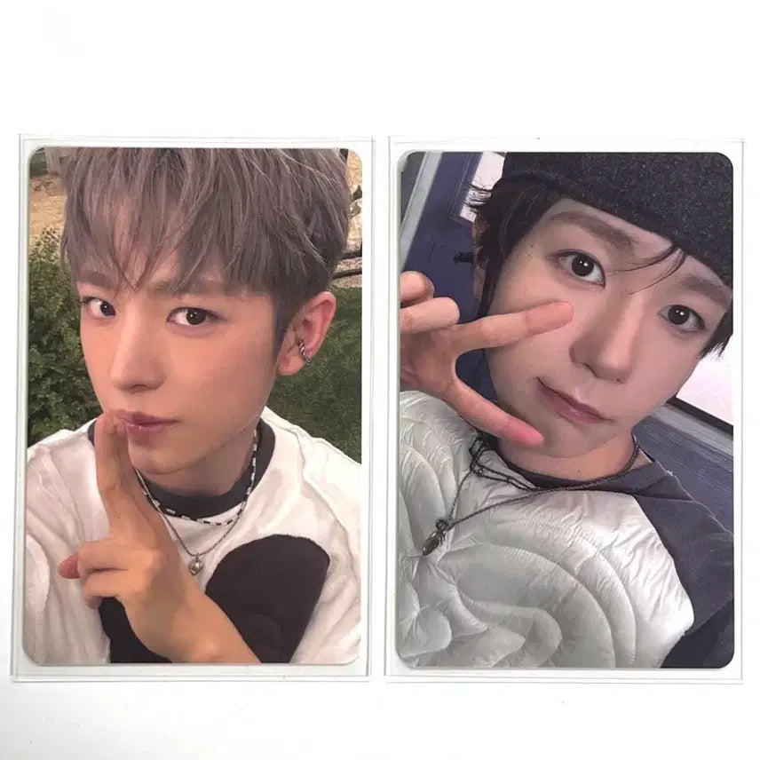 일괄) 엔시티 위시 컬러 쥬얼 유우시 료 포카